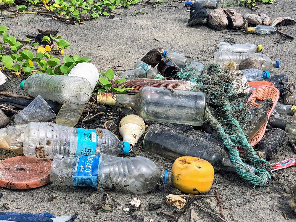 Plastic Free July-Beach